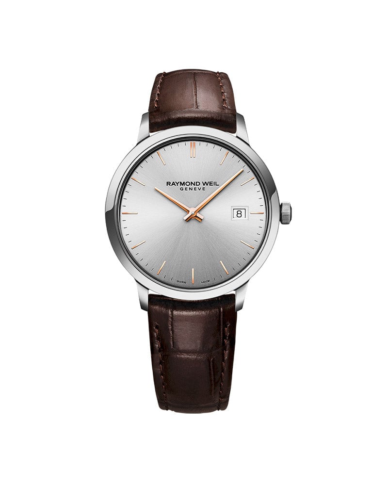 RW Toccata herreklokke med brun rem (39mm)