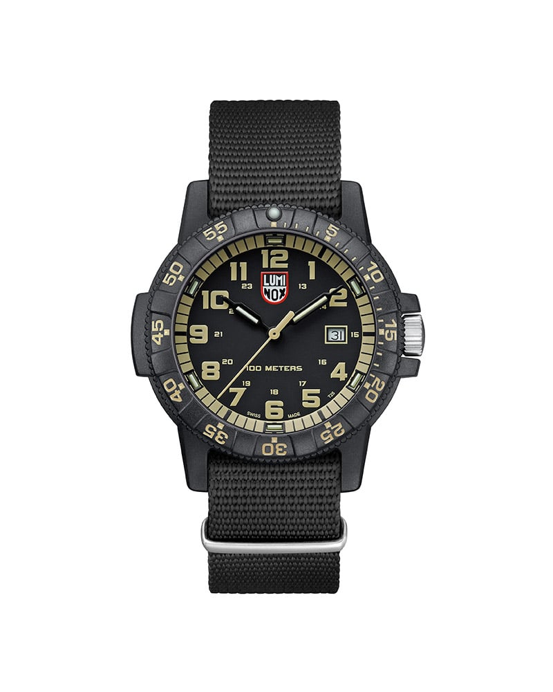 Luminox Leatherback Sea Turtle herreklokke med sort nato rem (44mm)