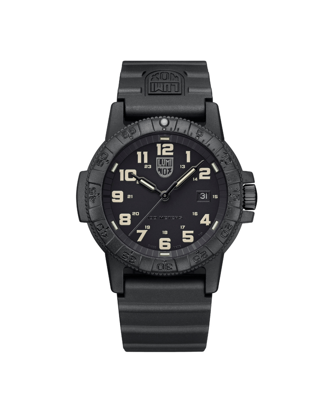 Luminox Leatherback Sea Turtle herreklokke med sort rem (44mm)