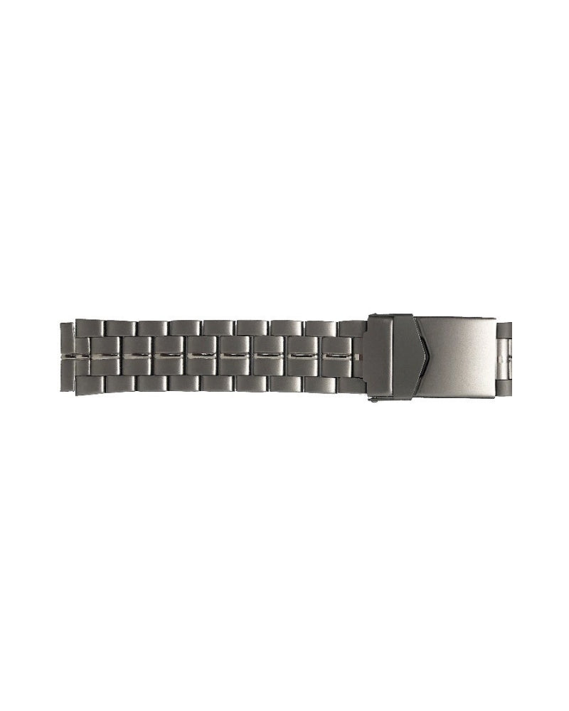 Lenke i titan / Trefold spenne / 18-20mm