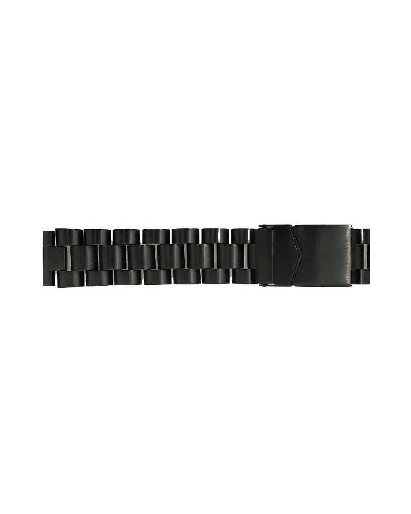 Massiv lenke i sortfarget stål / 20-22mm
