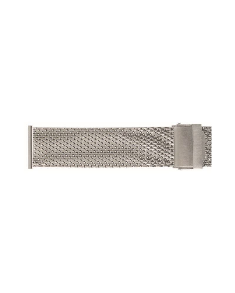 Grovvevet meshlenke i stål / 22mm