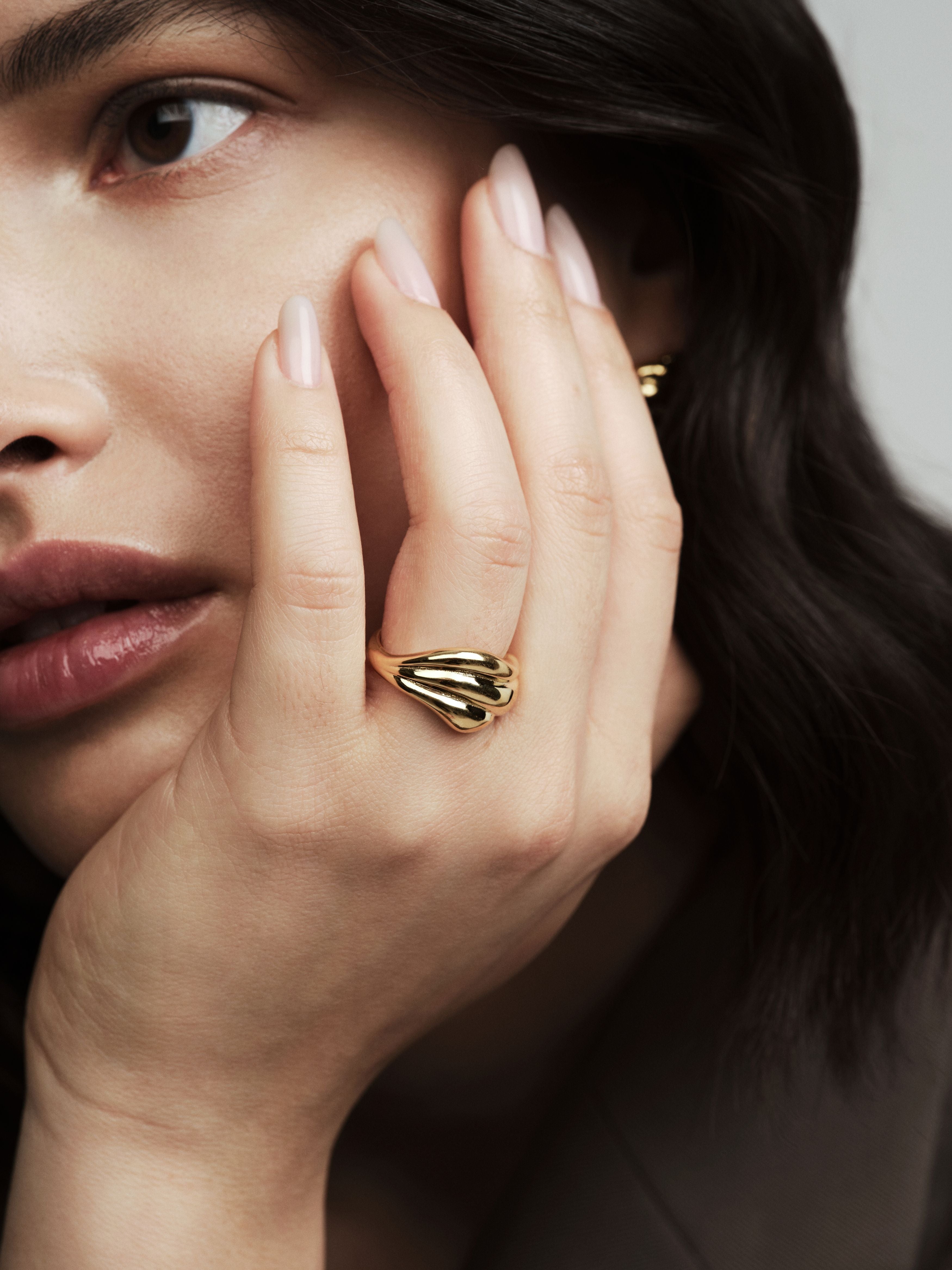 Mockberg Deco Gold Ring #54