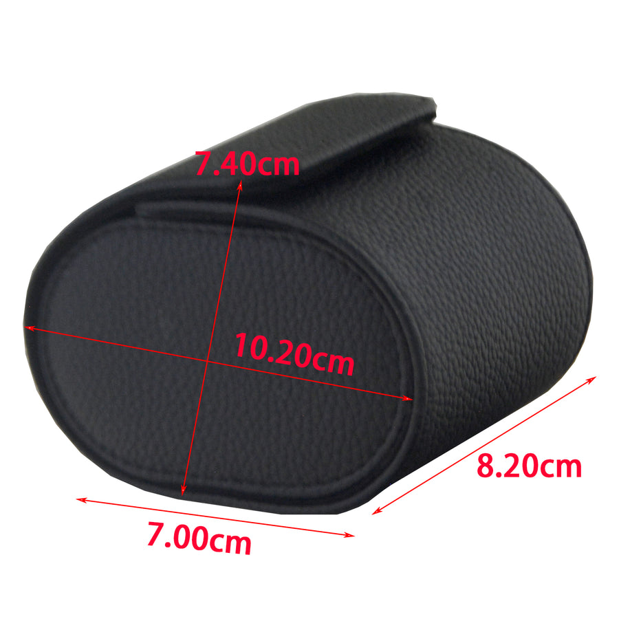 Klokkeboks Travel med 1 pute, sort