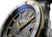 Marinemaster M-44 Black Resin Gold 44mm