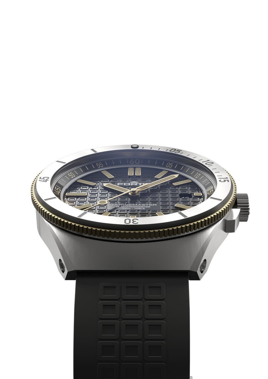 Marinemaster M-44 Black Resin Gold 44mm