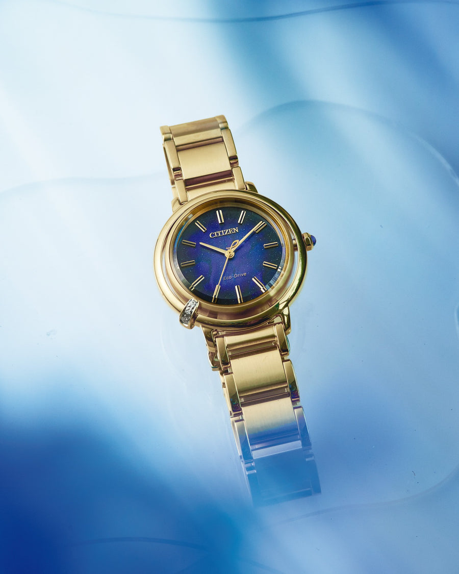 Eco-Drive Dame Gullfarget / Blå 31mm LIMITED EDITION