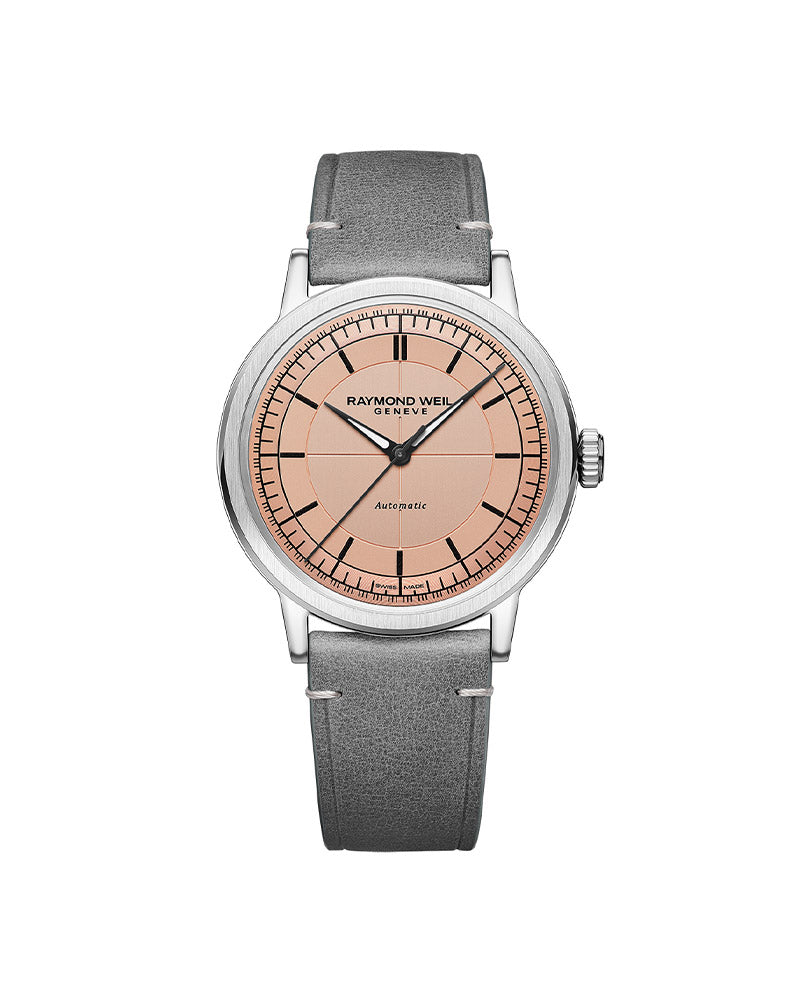 Millesime Mens Automatic Skinn / Rosa 40mm