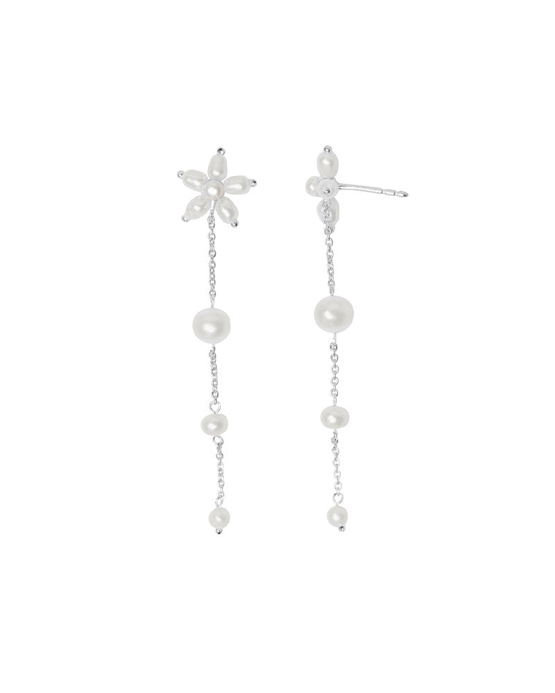 Pearl Signature Earhanger Silver
