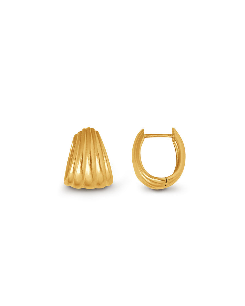 Eleanor Click Hoops Medium Gullfarget