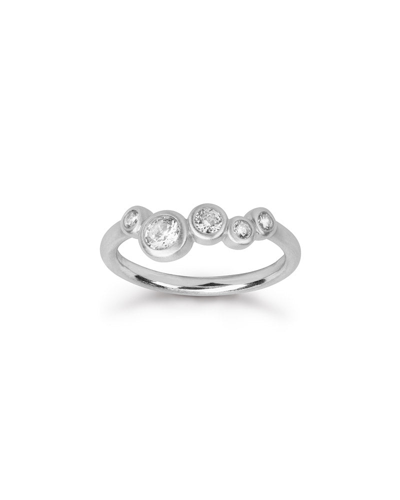 Stardust Ring Silver - 54