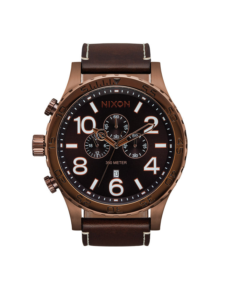 51-30 Chrono Brown / Black 51 mm