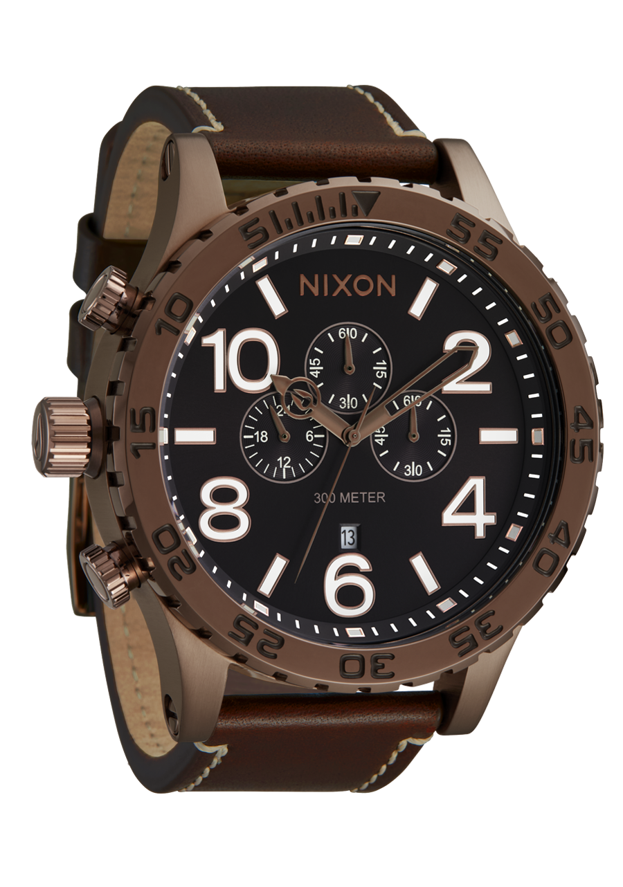 51-30 Chrono Brown / Black 51 mm