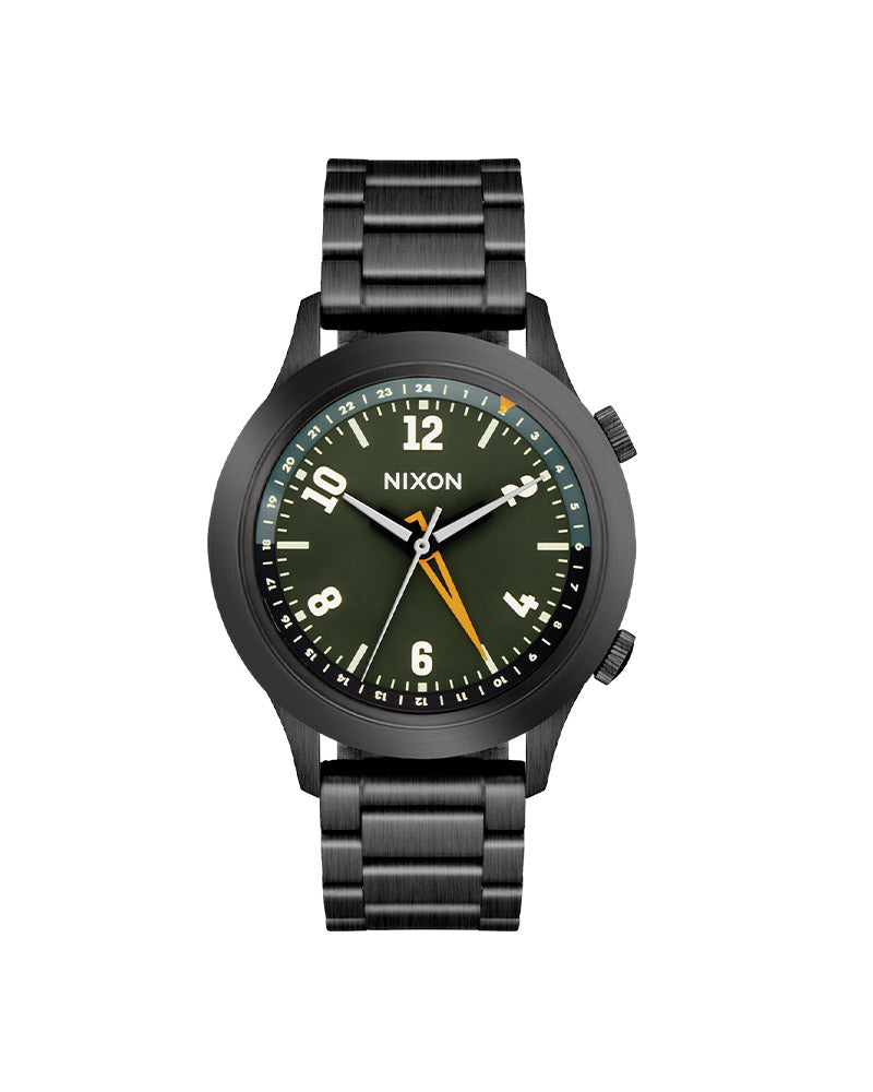 Drifter 40 Gunmetal / Kobu Green 40 mm