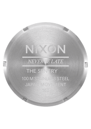 Nixon Sentery Stainless Steel /Cranberry Araber 42mm
