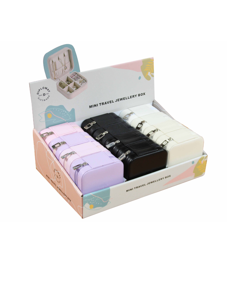 Diplomat Reise Smykkeskrin / 12 stk