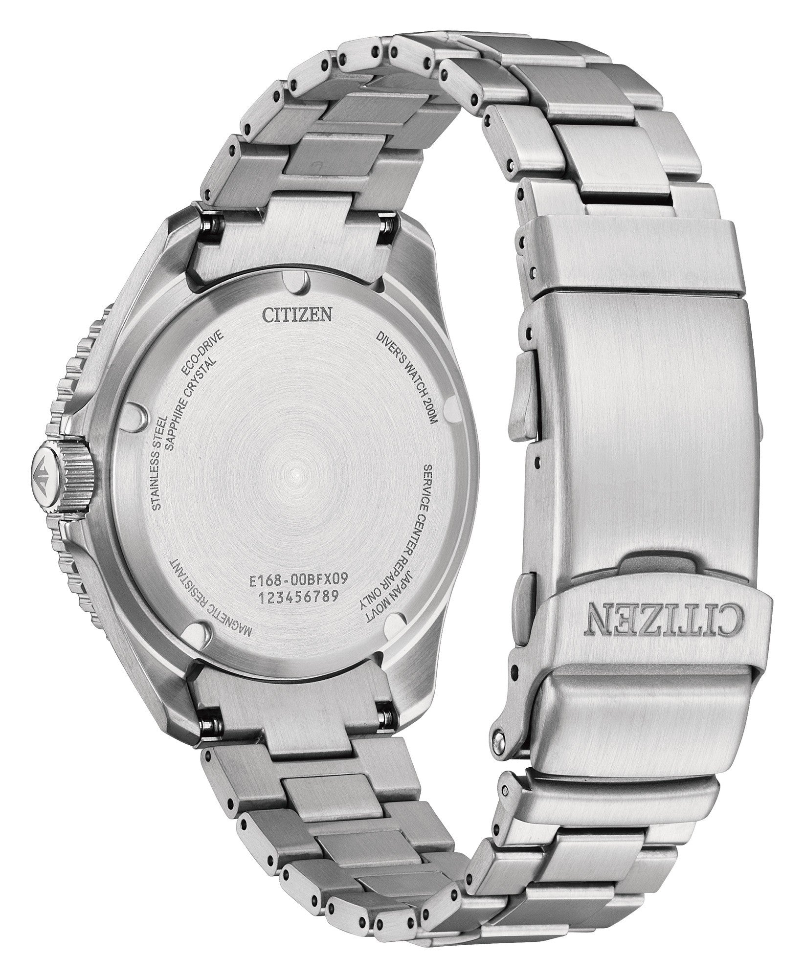 Promaster Sea Eco-Drive Stål / Sort 40,5mm