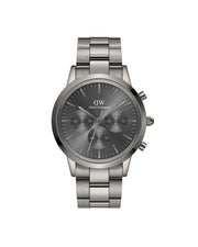 Iconic Chrono Silver / Anthracite Sunray 42mm