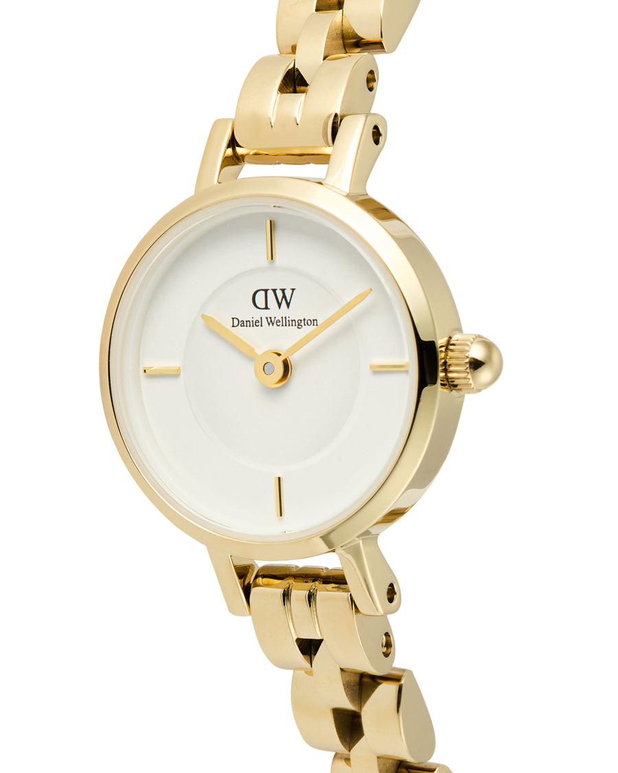DW Petite Mini 19 Arch 3-Link Gullfarget / Hvit 19mm