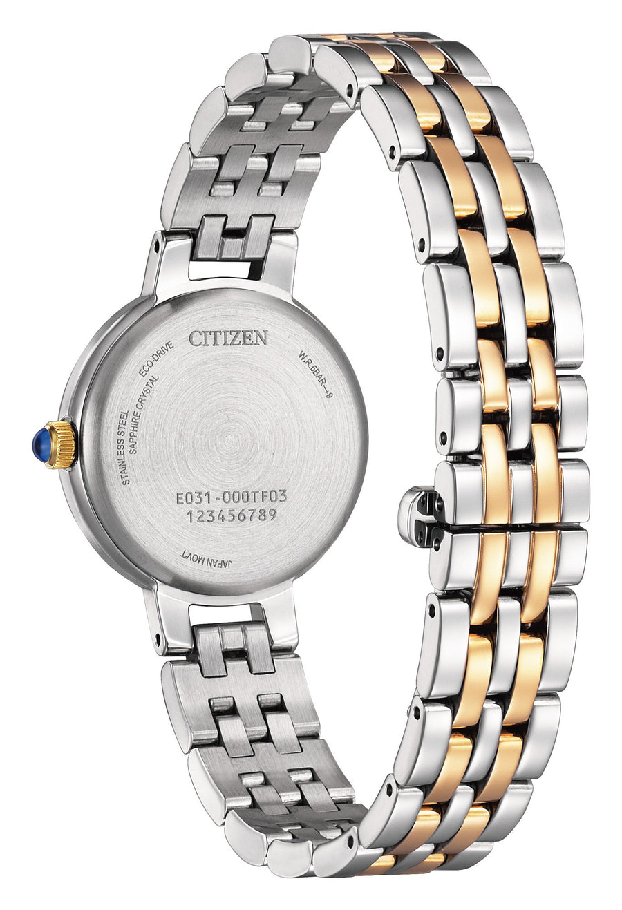 Eco-Drive Dame Tofarget / Rosa MOP 28mm