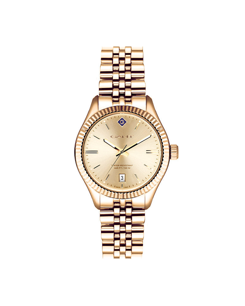 Sussex Lady Gullfarget / Champagne 34mm