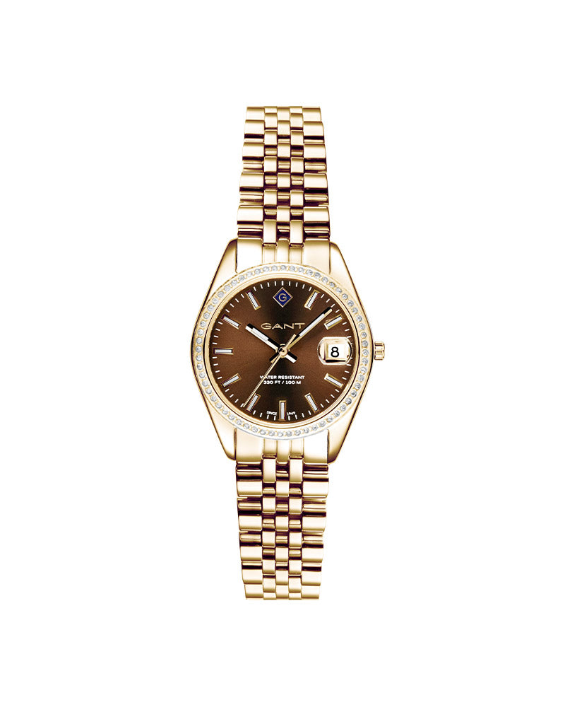 Sussex Mini Bijou Gullfarget / Brun 28mm