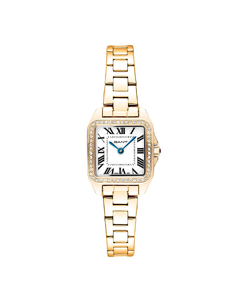 Seneca Bijou Gullfarget / Hvit 22,5mm