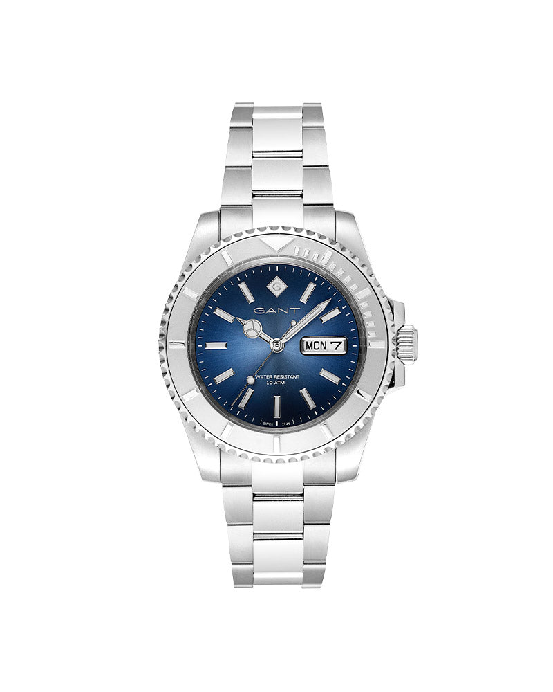 Watertown Stål / Blå 41mm