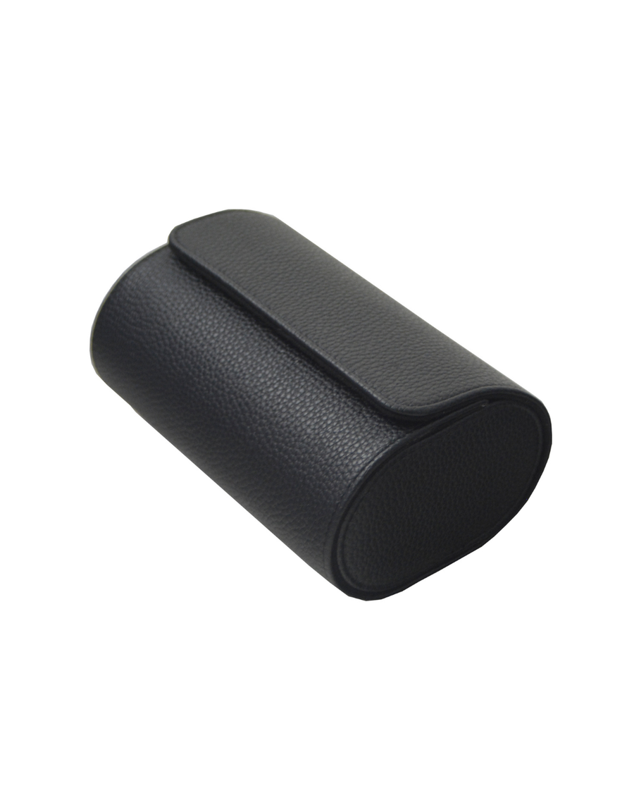 Klokkeboks Travel med 2 puter, sort