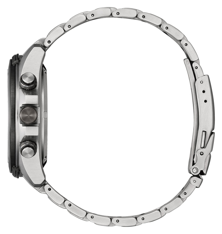 Promaster LAND Sølv / Blå 44 mm