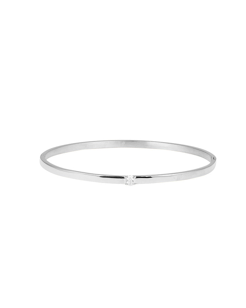 Mockberg Nisrine Steel Bangle (Large)