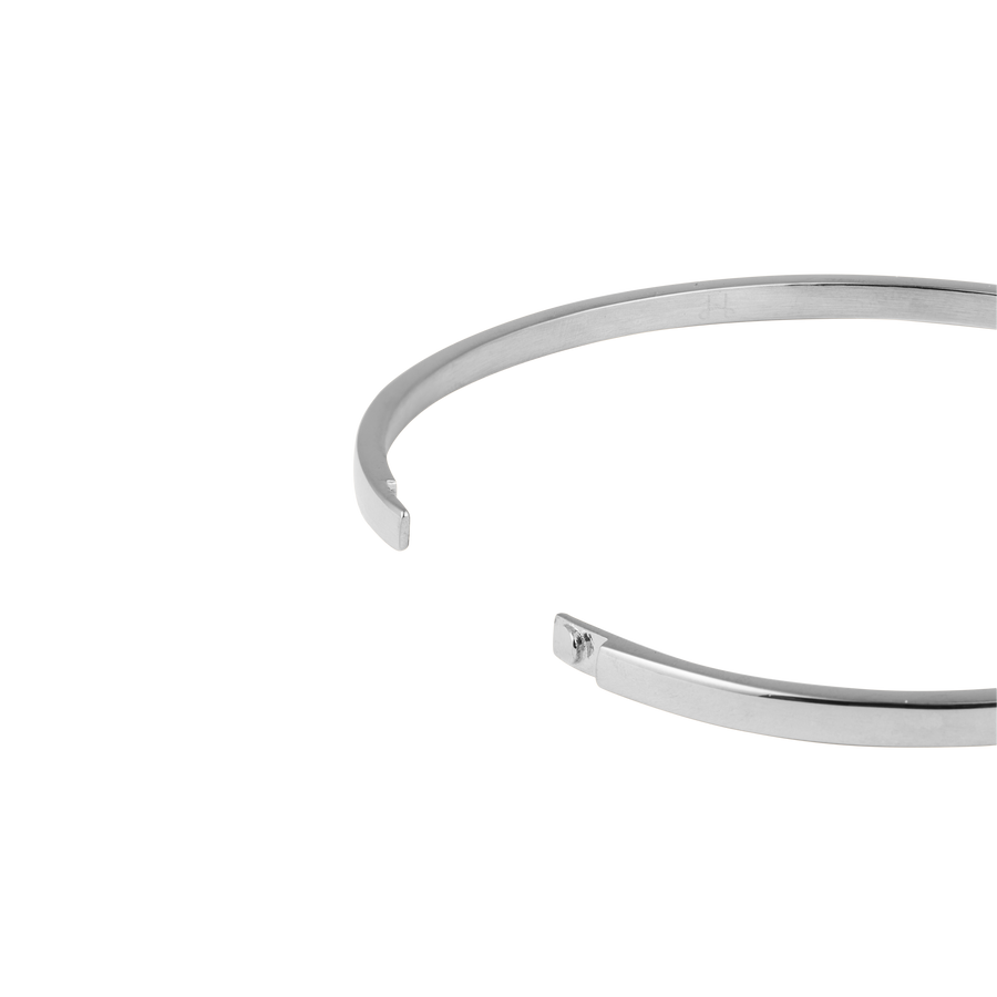Mockberg Nisrine Steel Bangle (Large)