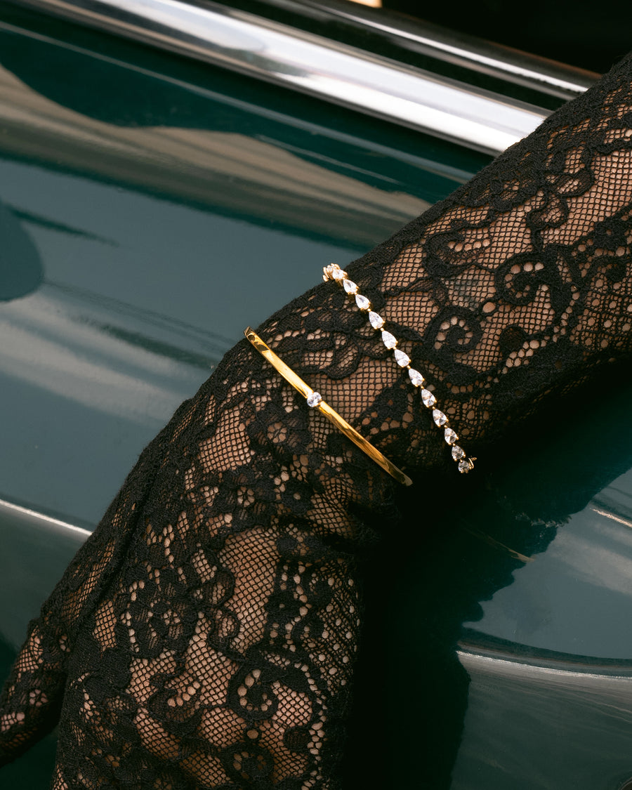 Mockberg Zina Gold Bracelet (Large)