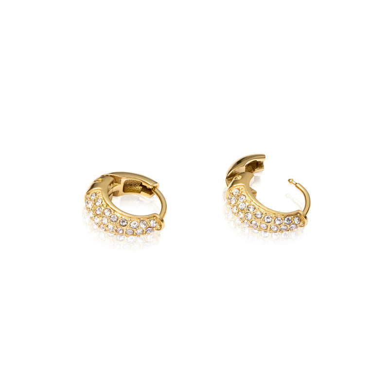 Pavé Precious Small Gullfarget Hoops