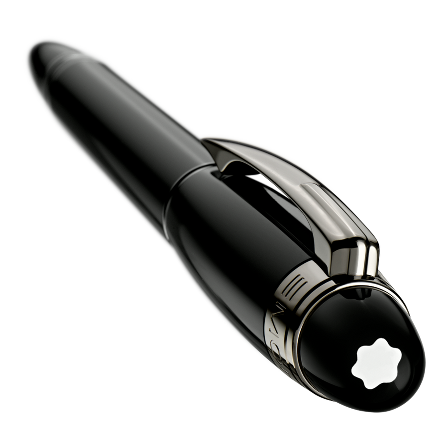 Starwalker Midnight Resin, Ballpoint, Sort