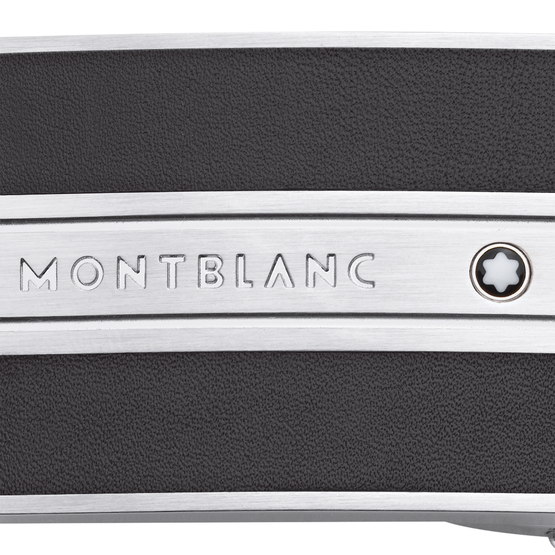 Vendbart skinnbelte, Sort / Brun, 30 mm