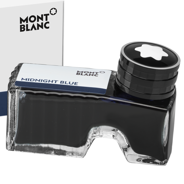 Montblanc Ink Bottle, Midnight Blue 60ml