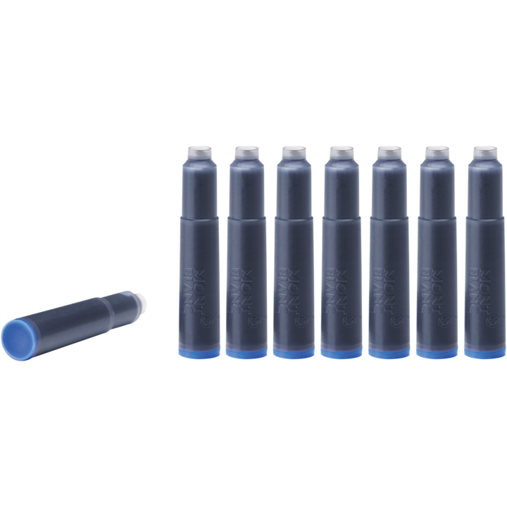 Montblanc Ink Cartridges, Royal Blue 8 units