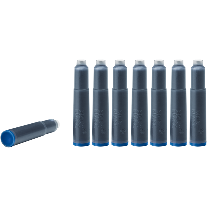 Montblanc Ink Cartridges, Midnight Blue 8 units
