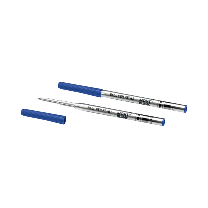 Montblanc 2 Ballpoint Pen Refill Broad, Royal Blue