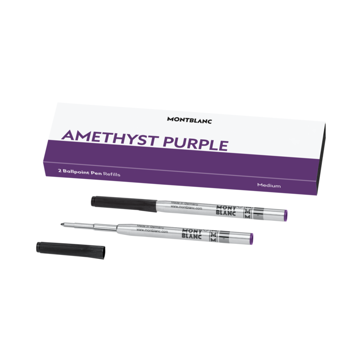 Montblanc 2 Ballpoint Refill Medium, Amethyst Purple