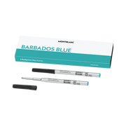 Montblanc 2 Ballpoint Refill Medium, Barbados Blue