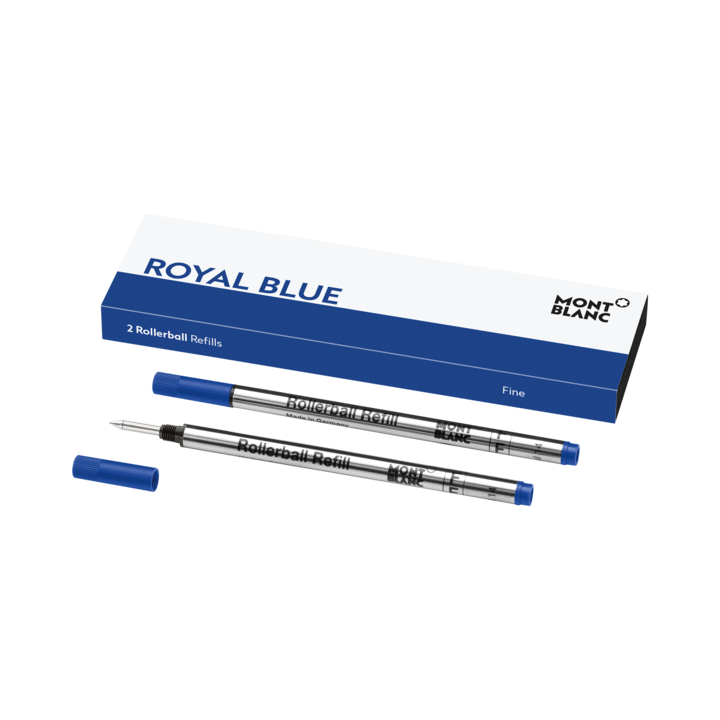 Montblanc 2 Rollerball Refill Fine, Royal Blue