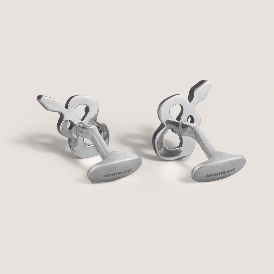 Cufflinks Legend of Zodiac, The Snake