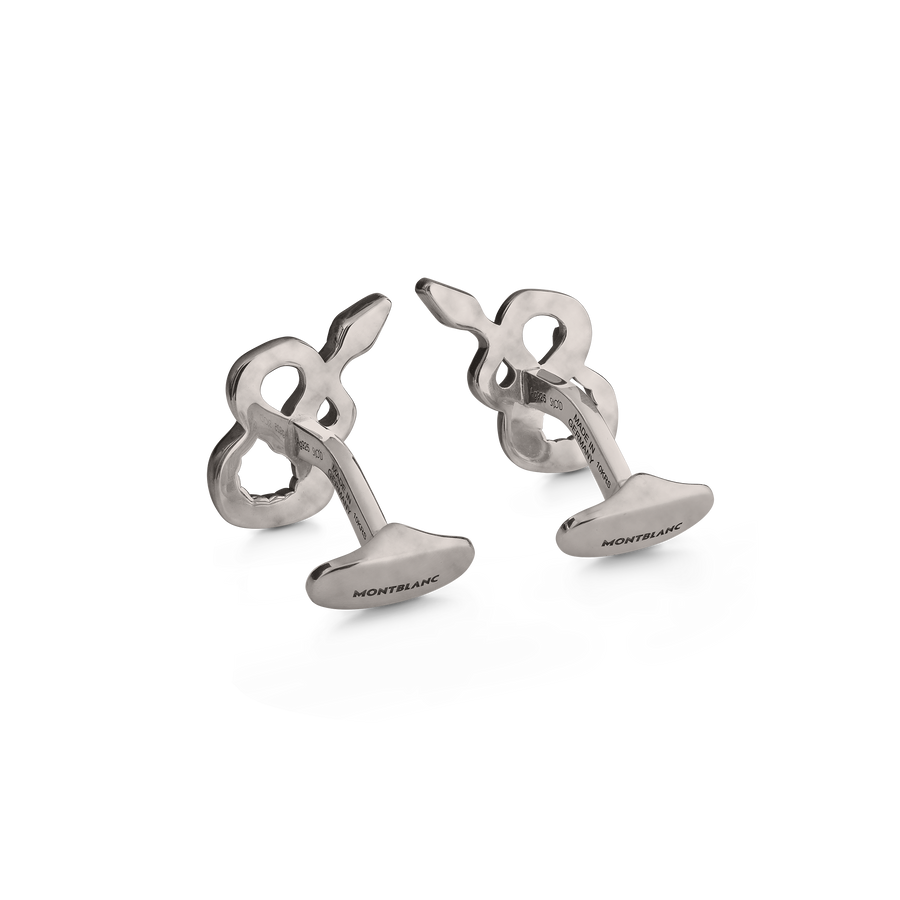 Cufflinks Legend of Zodiac, The Snake