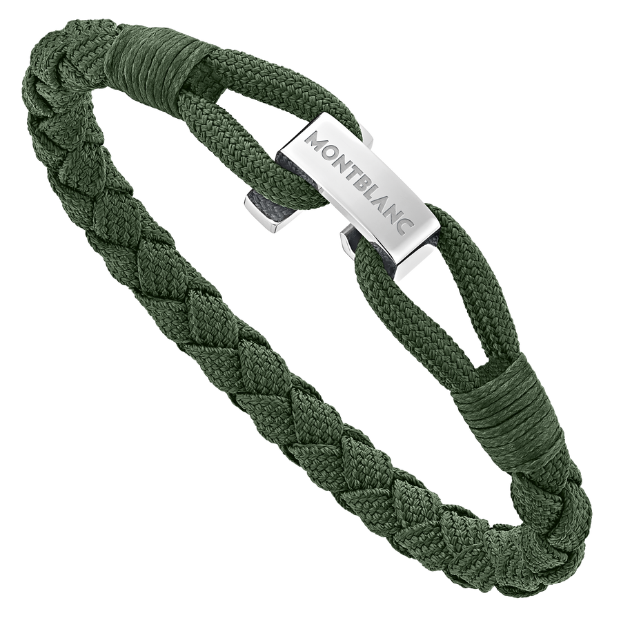 Bracelet Wrap me Nylon Steel Green, 63