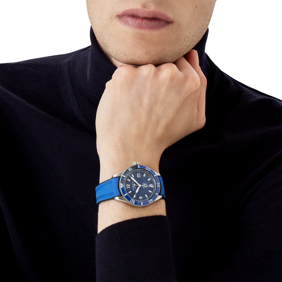 Iced Sea Automatic Date Blå / Blå 41mm