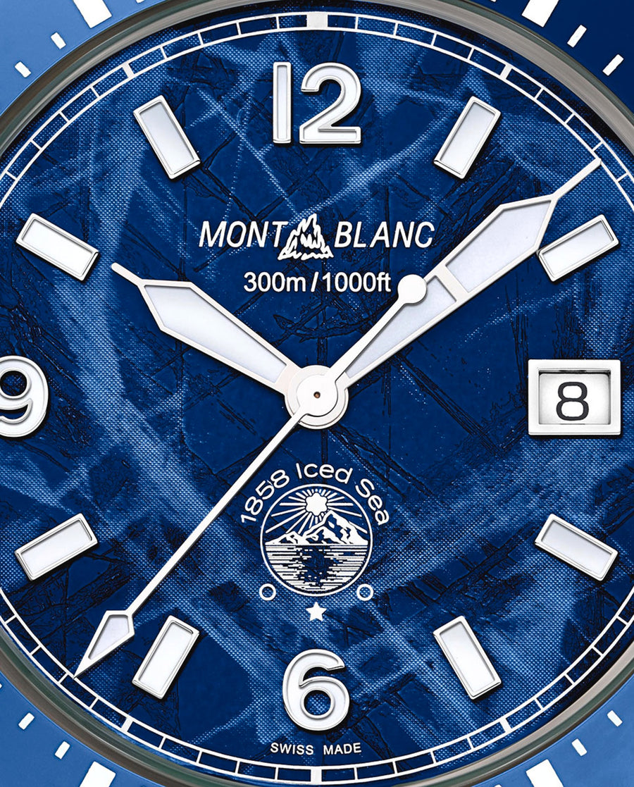 Iced Sea Automatic Date Blå / Blå 41mm
