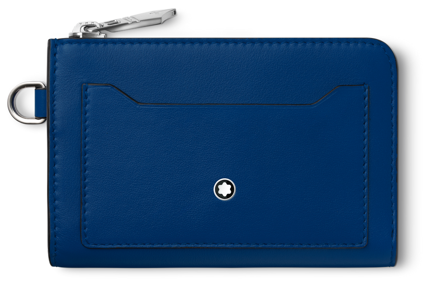 Meisterstück Key Pouch 4cc, Blå / Sort