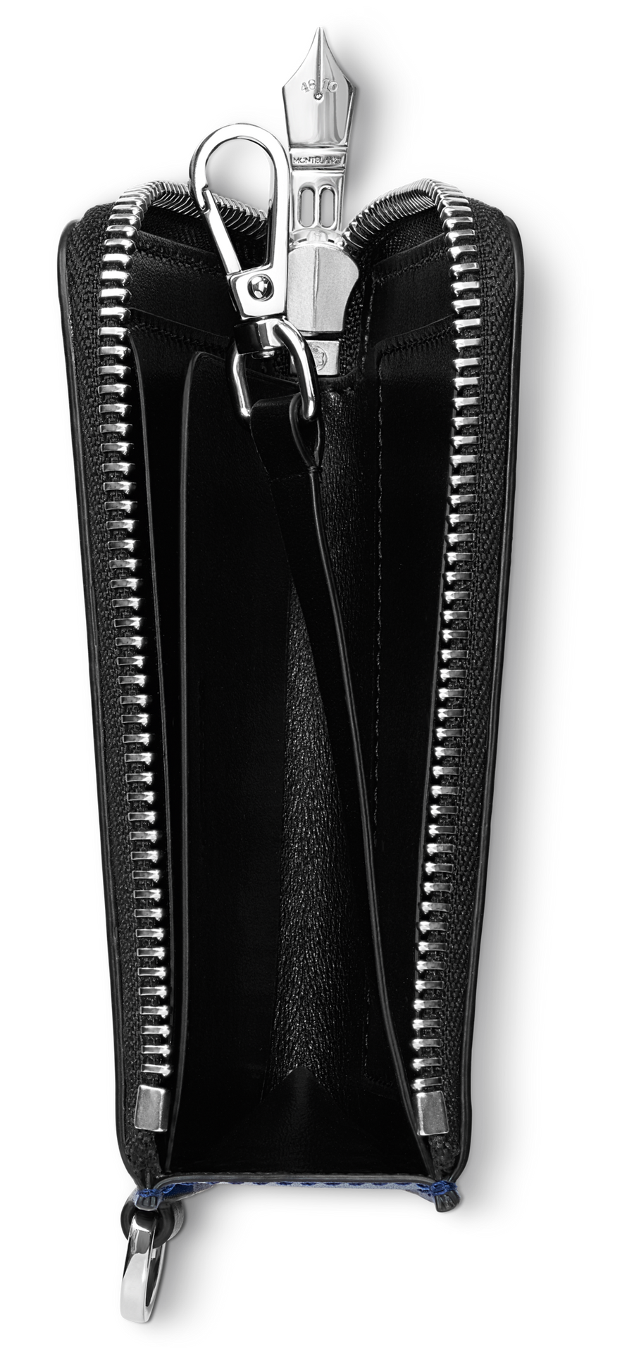 Meisterstück Key Pouch 4cc, Blå / Sort